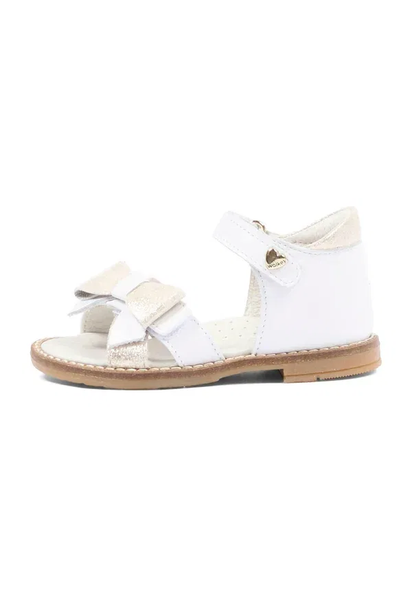 Сандалии кожаные walking sandals Walkey white, белый