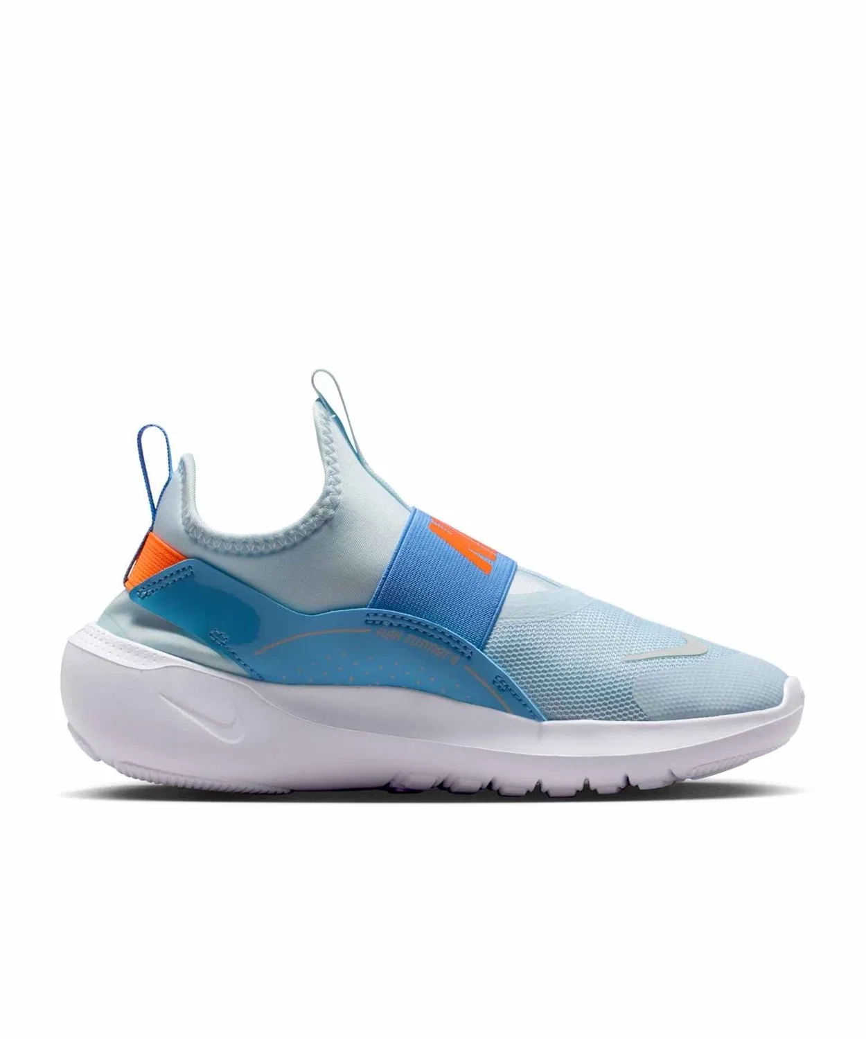 Детские кроссовки с эластичными ремешками Flex Runner 4 NIKE, Glacier Blue — фото 3