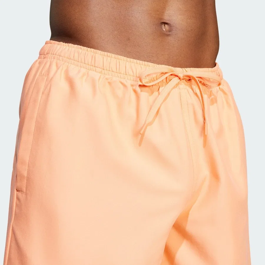 Плавки с внутренним бельем Adicolor 8-Inch Swim Shorts adidas, Оранжевый — фото 4