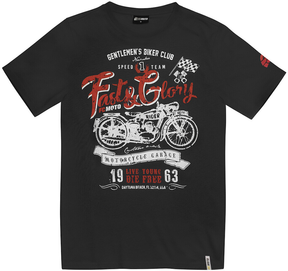 

Футболка FC-Moto Fast and Glory, черный