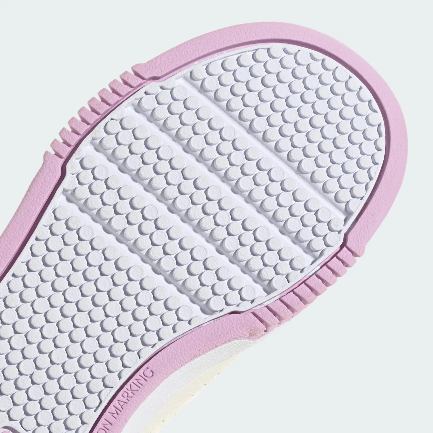 Детские кроссовки для мальчиков Tensaur Hook and Loop Shoes Adidas, Chalk White Aqua Bliss Lilac — фото 4