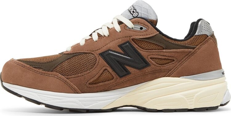 Кроссовки New Balance JJJJound x 990v3 Made in USA 'Montréal', коричневый — фото 4