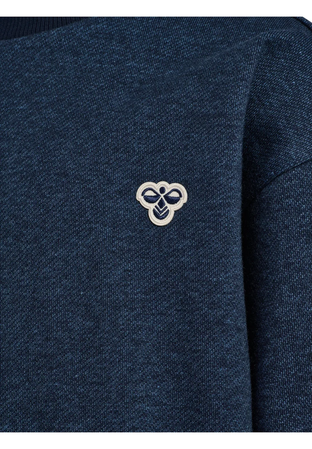 Hmljr loose dnm crewneck bee unisex - jumper Hummel, Dress Blues — фото 3
