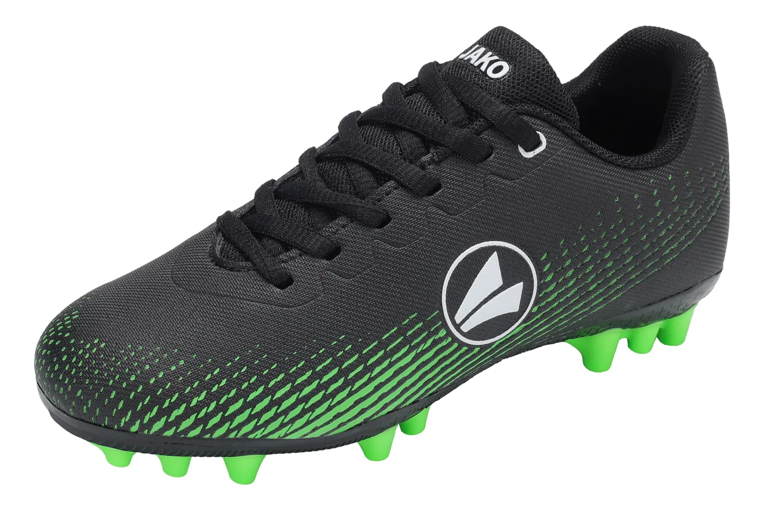 Детские бутсы для мальчиков с шипами J-Sfg Skill JAKO, Neon Green Jet Black