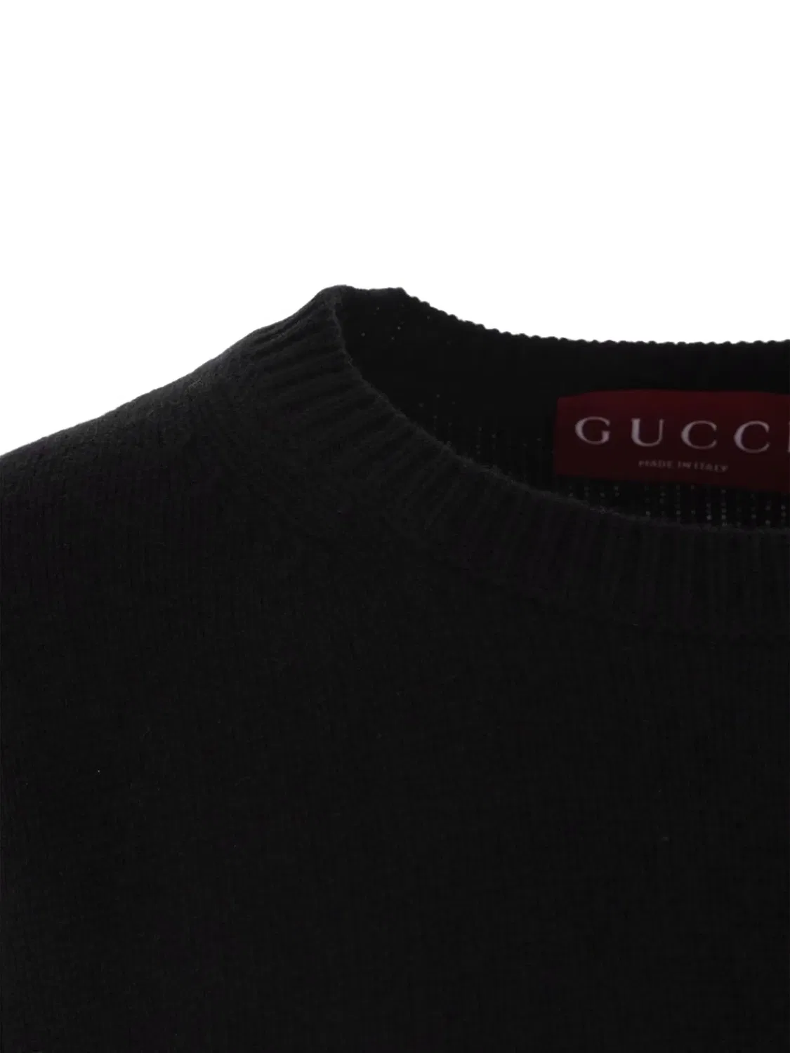 Толстовка с приспущенными плечами и отделкой Web Gucci, черный — фото 3