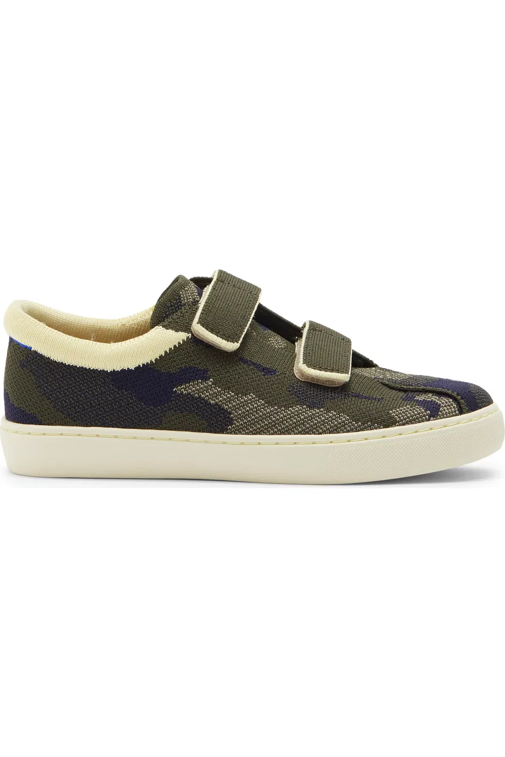 Кроссовки детские из переработанного пластика The Kids Strap Sneaker Rothy's, Spruce Camo — фото 3