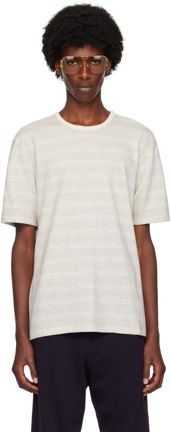 

Серая полосатая футболка PS by Paul Smith