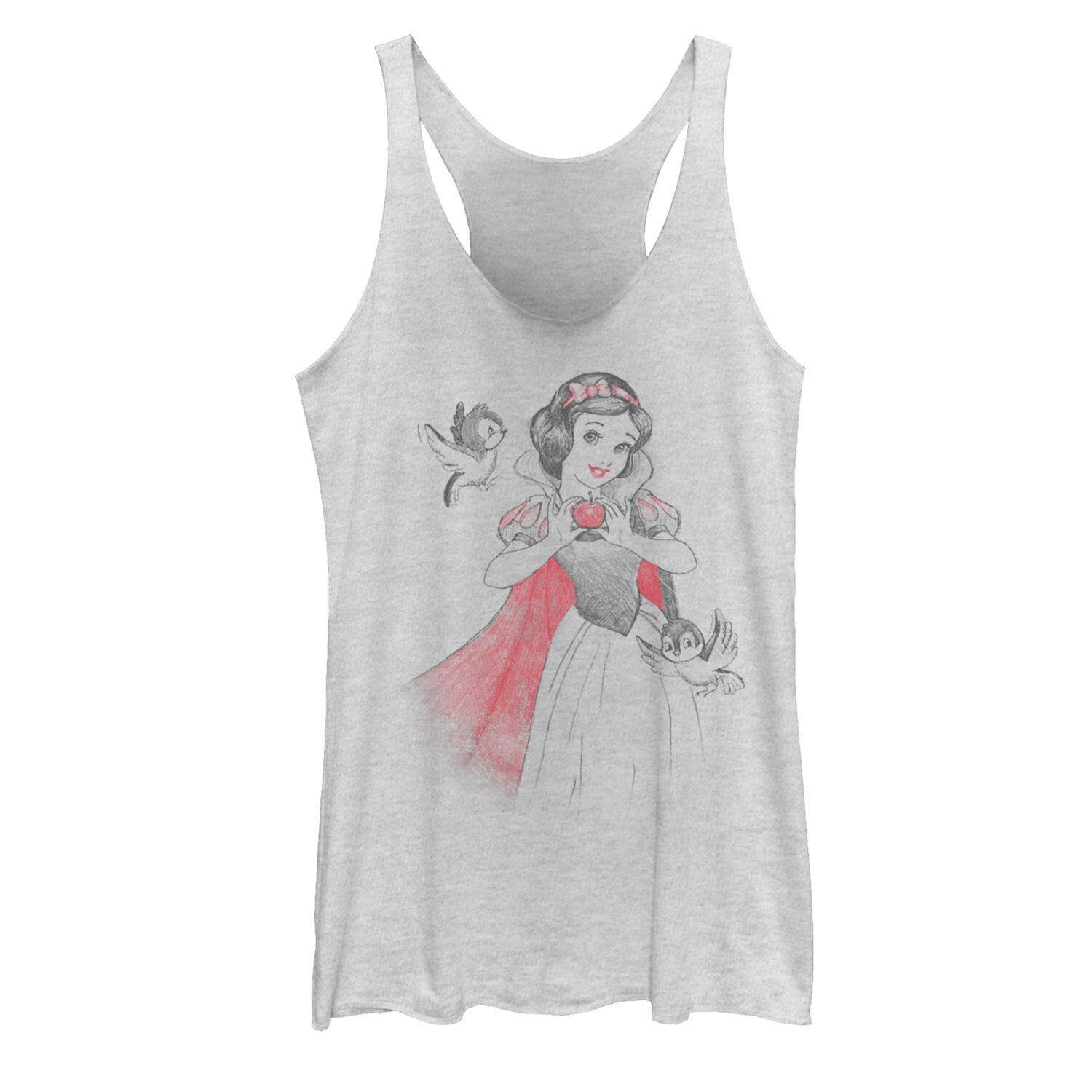 

Юниорская майка Disney Snow Sketch Vignette Color Pop Disney