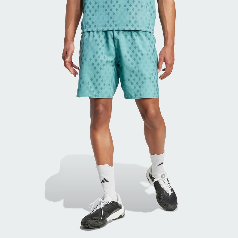 

Спортивные шорты Adidas Club Tennis Climacool Graphic Shorts, цвет Powder Teal/Preloved Teal