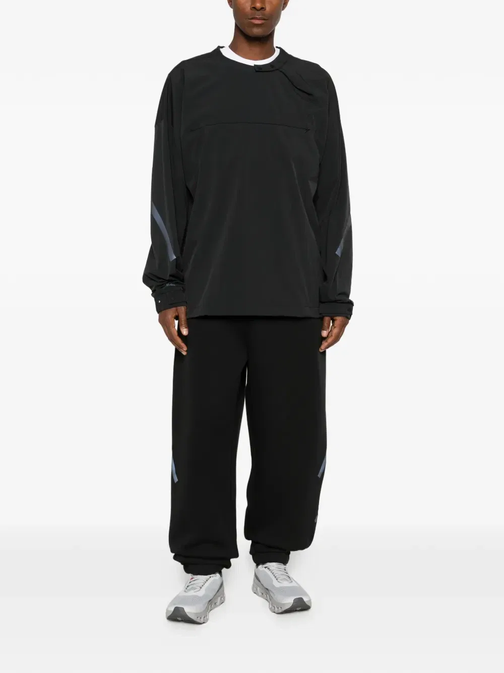 Спортивная кофта Entire Studios со светоотражающими деталями adidas, черный — фото 2