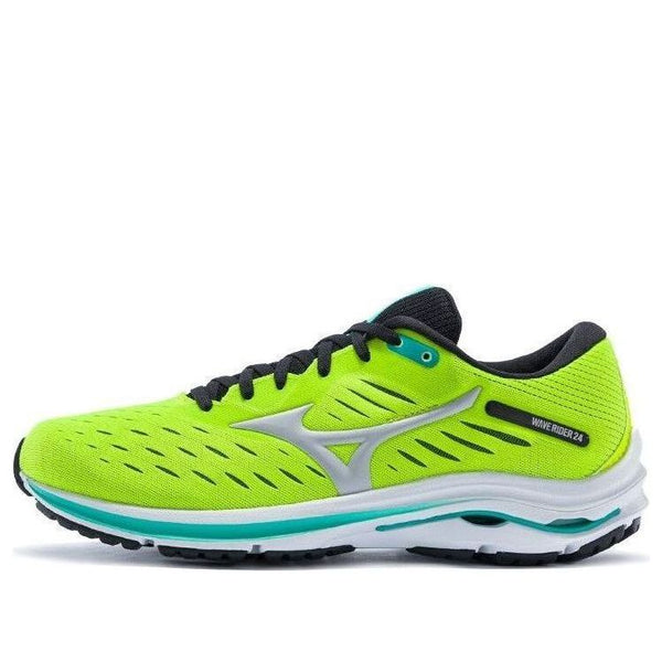 

Кроссовки rider 24 neon-green 'yellow white' Mizuno, желтый