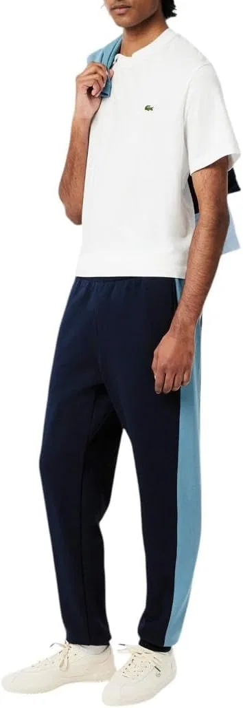 Мужские зауженные спортивные брюки Lacoste с цветовыми блоками