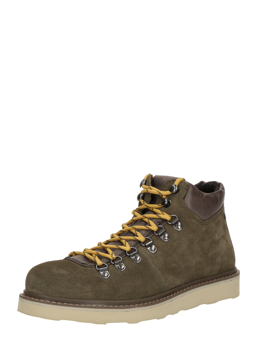 

Ботинки на шнуровке JACK & JONES Lace-Up Boots, цвет olive/dark green