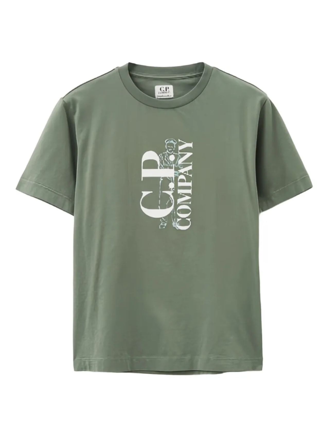 

Футболка из хлопка с логотипом CP Company Kids C.P. Company Kids