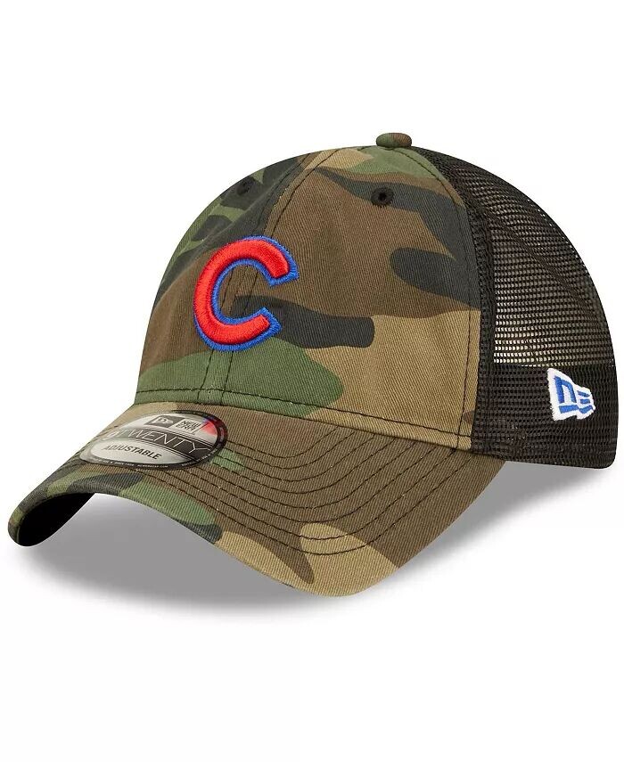 

Мужская камуфляжная кепка Chicago Cubs Trucker 9TWENTY Snapback New Era
