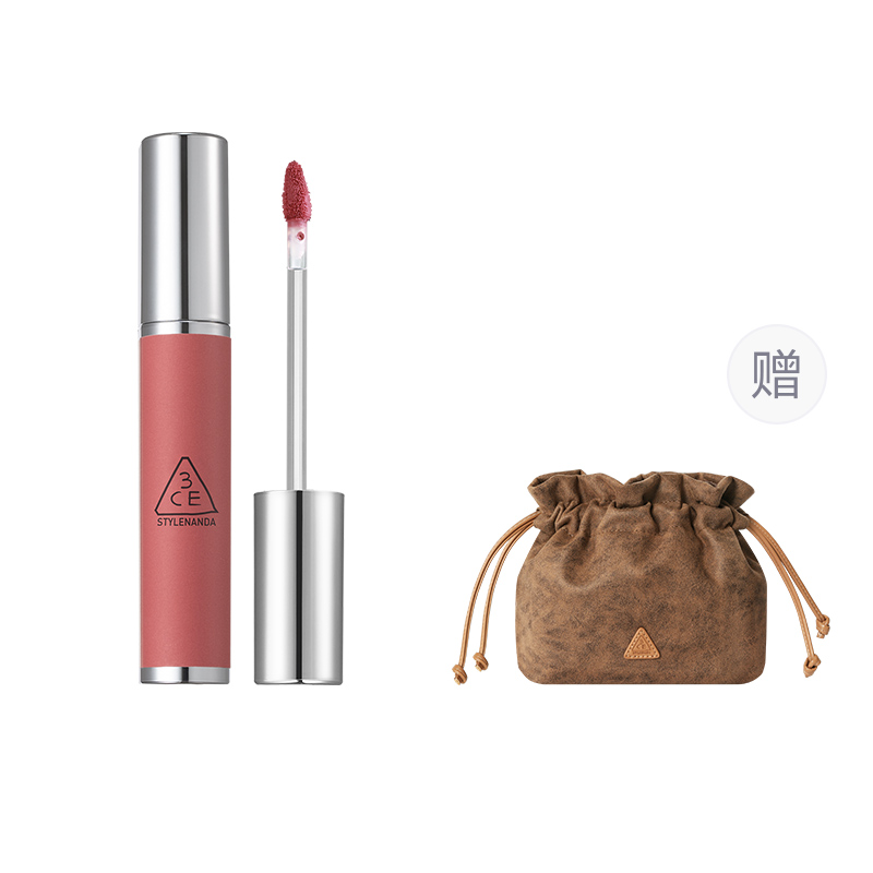 

3CE Матирующий блеск для губ Milk Lip Mud Iron Rust Brownie, легко растушевывается, стойкий