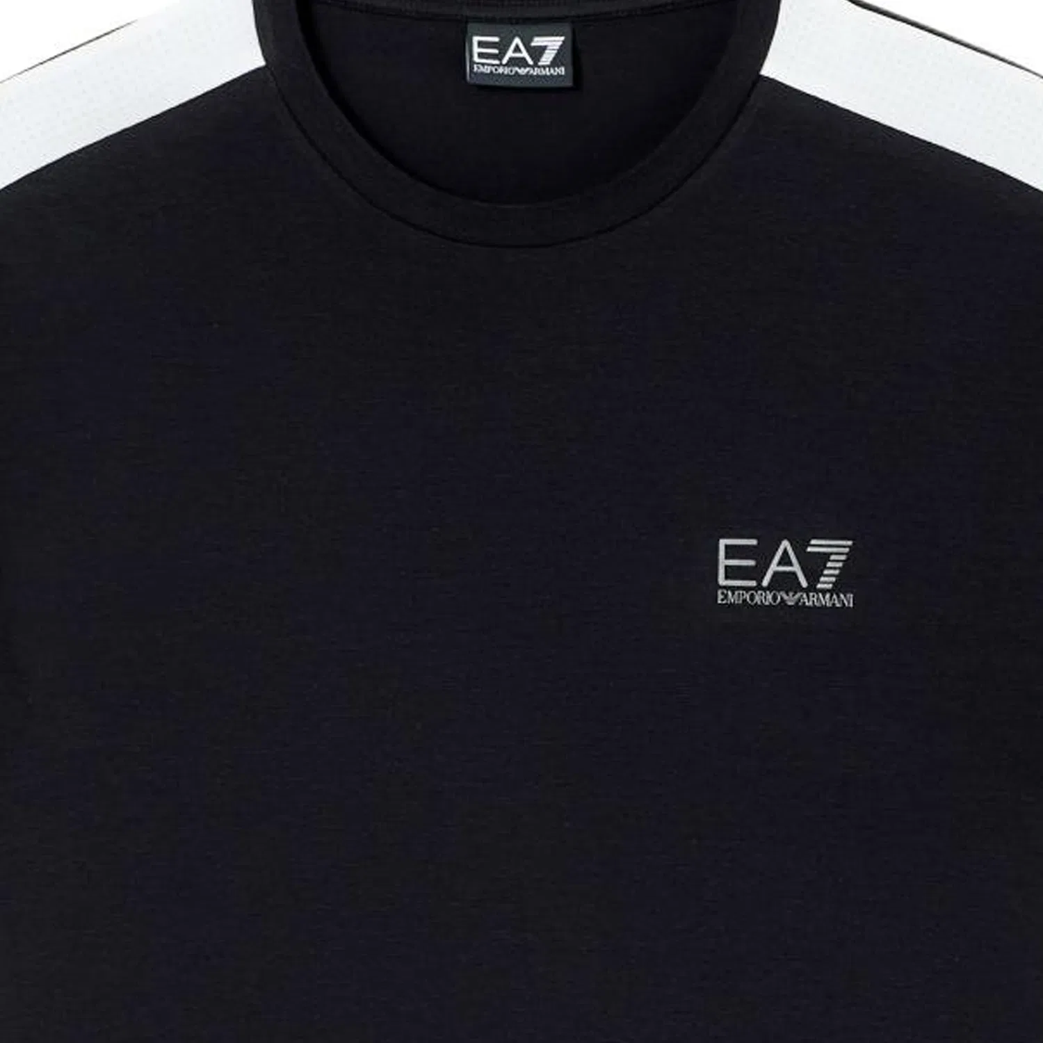 Футболка мужская EMPORIO ARMANI EA7 черная — фото 4