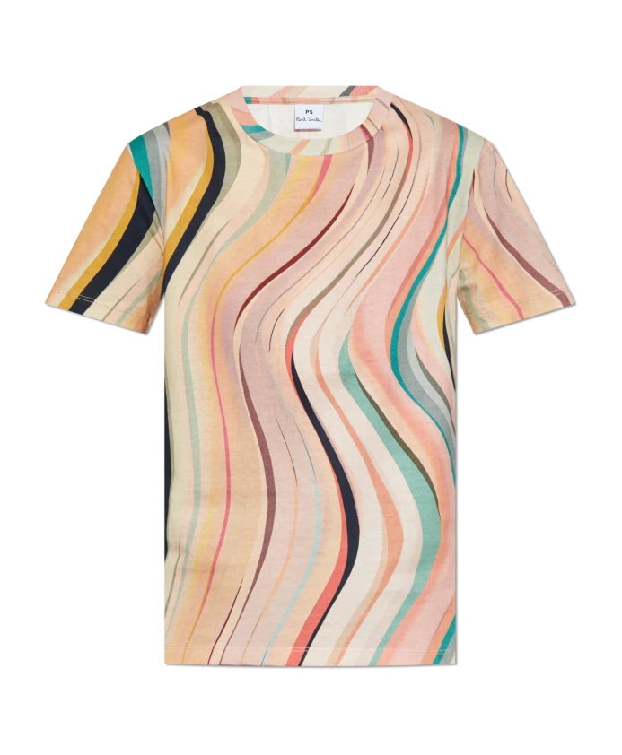 

Хлопковая футболка Ps By Paul Smith, мультиколор