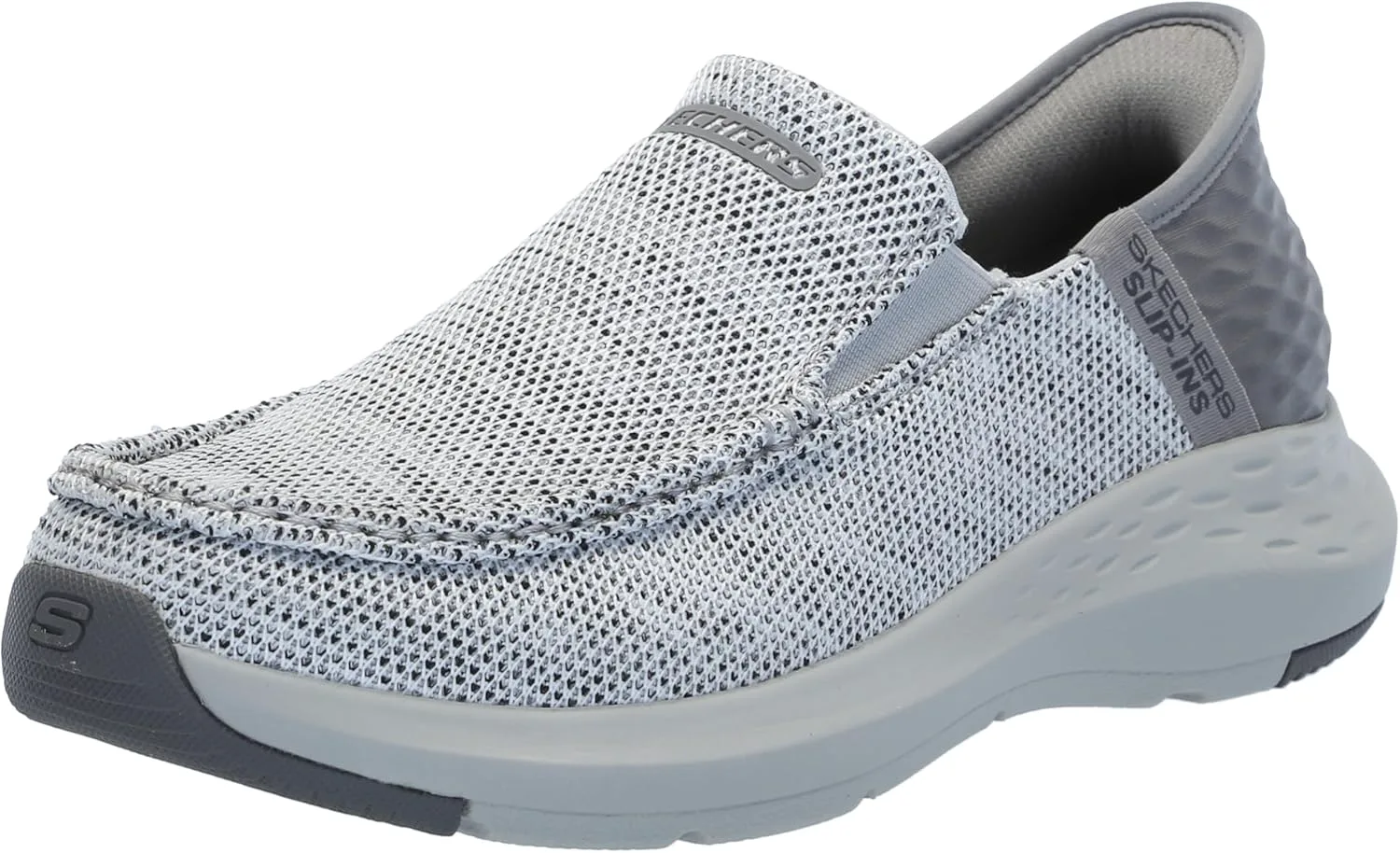 Лоферы Skechers USA Men's Mens Parson - MOX Hands Free Slip-in, серый — фото 2