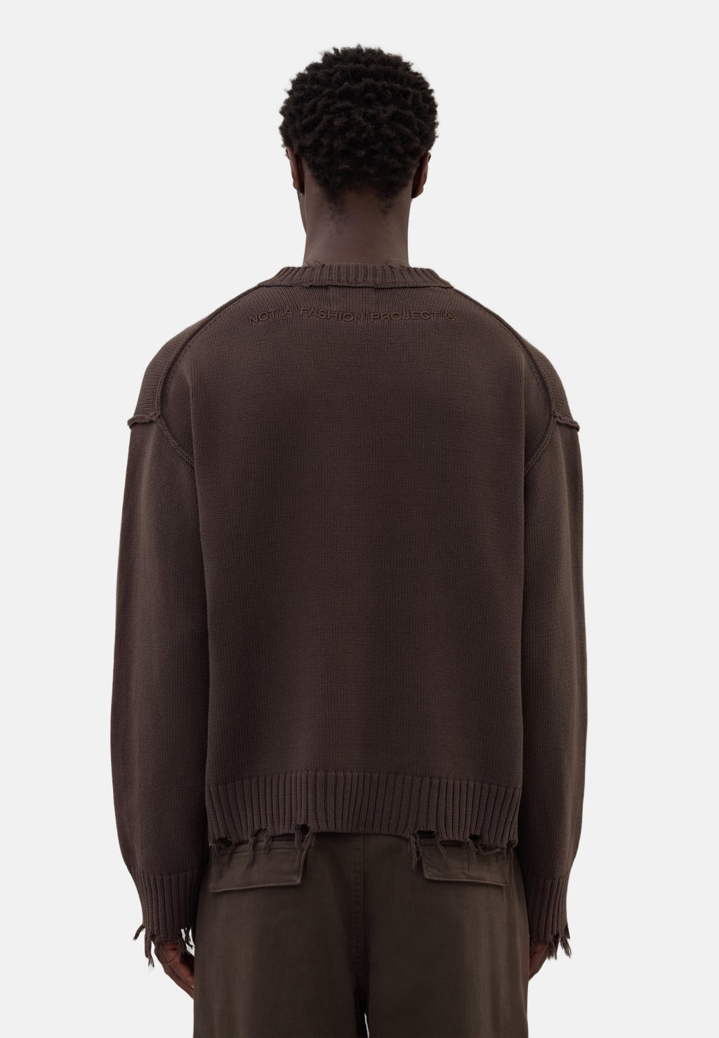 

Джемпер CREWNECK DISTRESSED UTOPJA, коричневый