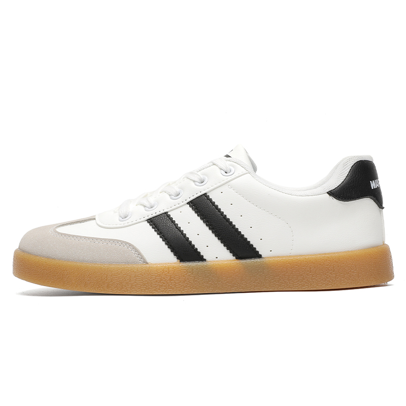 

Износостойкие и легкие низкие скейтбордские туфли для мужчин WARRIOR, серый черный