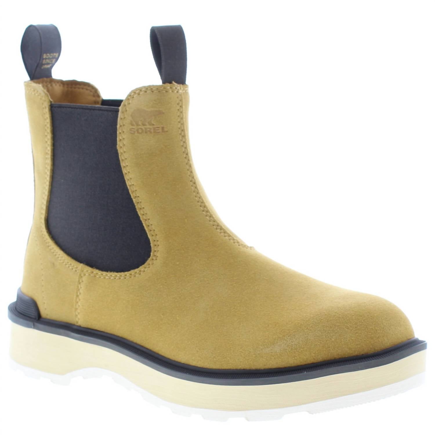 Женские ботинки челси Sorel Hi-Line из водонепроницаемой замши, желтый
