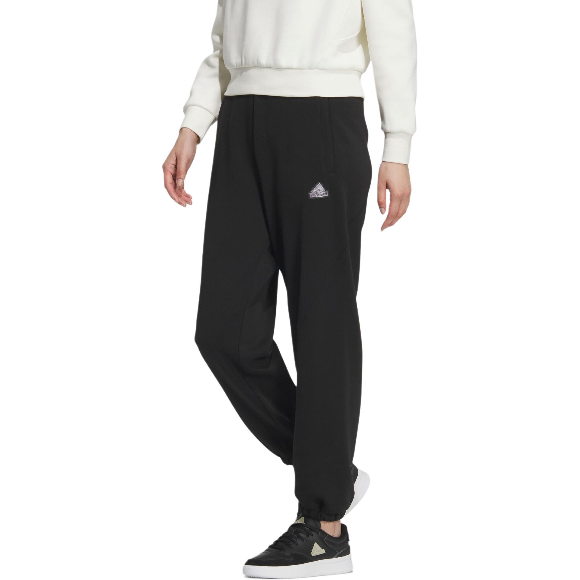 Футболка FW24 Вязаные спортивные брюки Женские Черный Adidas — фото 4