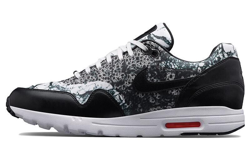 

Кроссовки Air Max 1 женские с низким верхом, черные/белые Nike