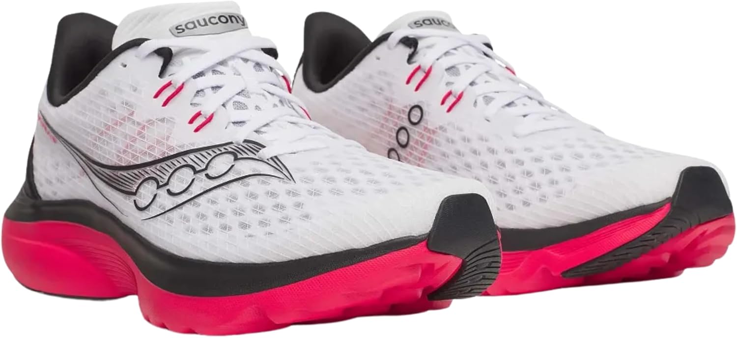 Мужские кроссовки Saucony Kinvara 16, белый/красный — фото 3