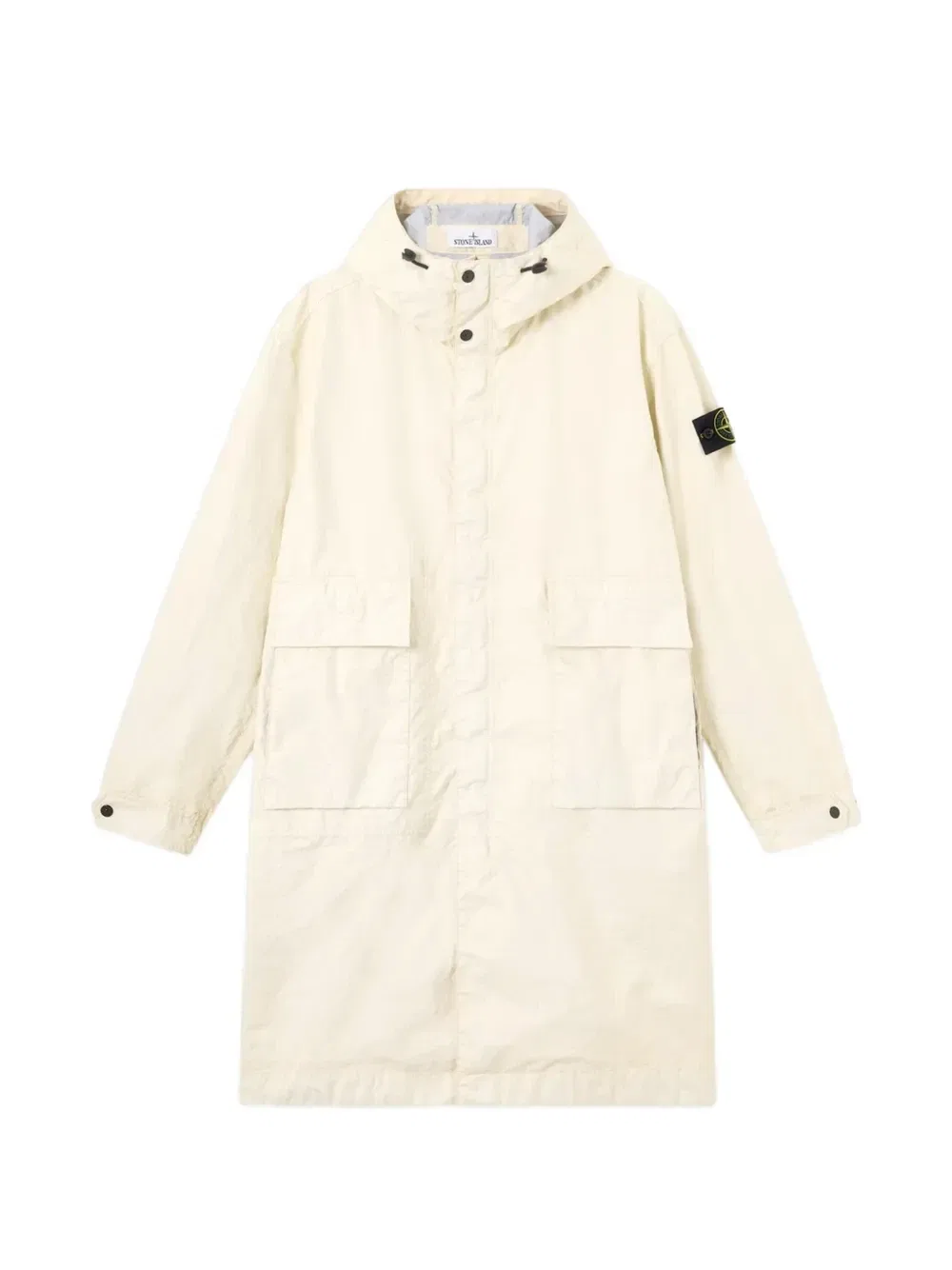Парка с капюшоном из мембранной ткани 3L TC Stone Island, бежевый