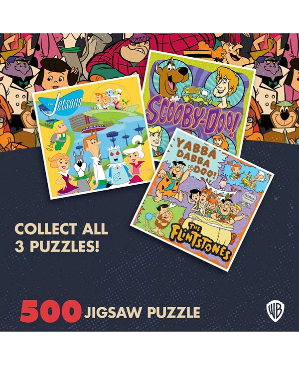 Шедевры Ханна-Барбера - пазл Флинтстоуны из 500 деталей Masterpieces Puzzles, multicolor — фото 2