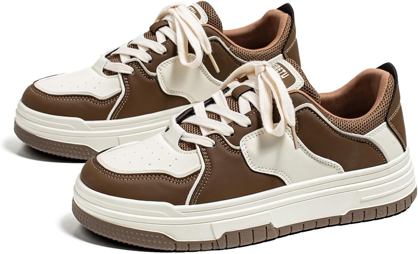 

Мужские модные уличные кроссовки Exusiai, повседневные, нескользящие, на шнуровке, массивные, для ходьбы, белые, удобные, дышащие, в стиле «папиных кроссовок»