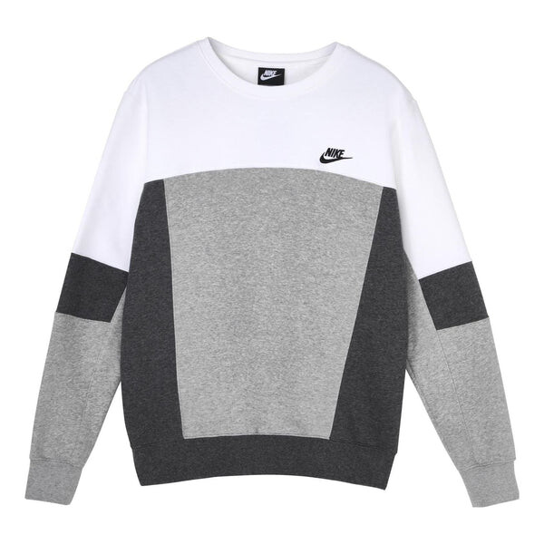 

Толстовка Nike MENS Sportswear Splicing Crew-neck Sports White, белый