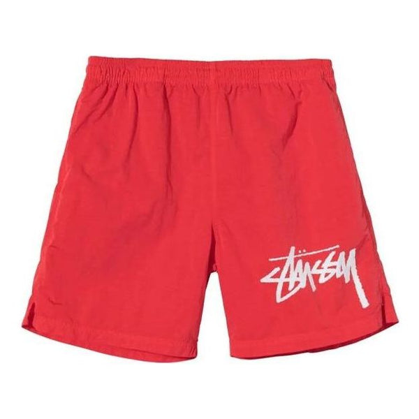 

Шорты x nike water short 'red' Stussy, красный