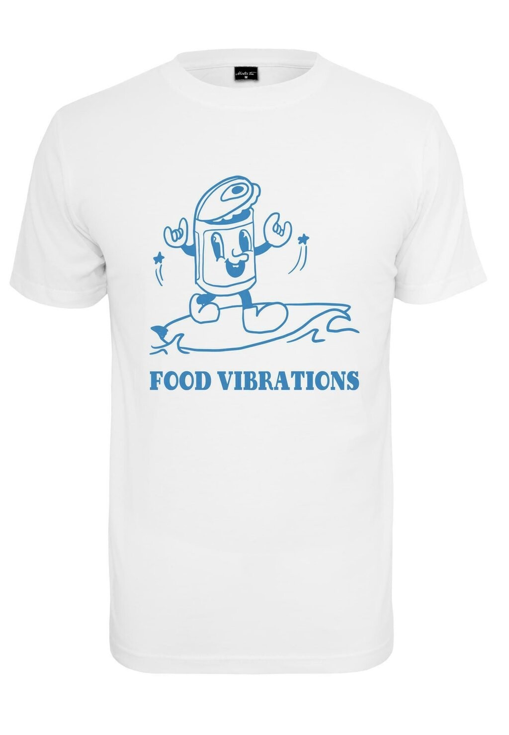 

Футболка с принтом FOOD VIBRATIONS Mister Tee, белый