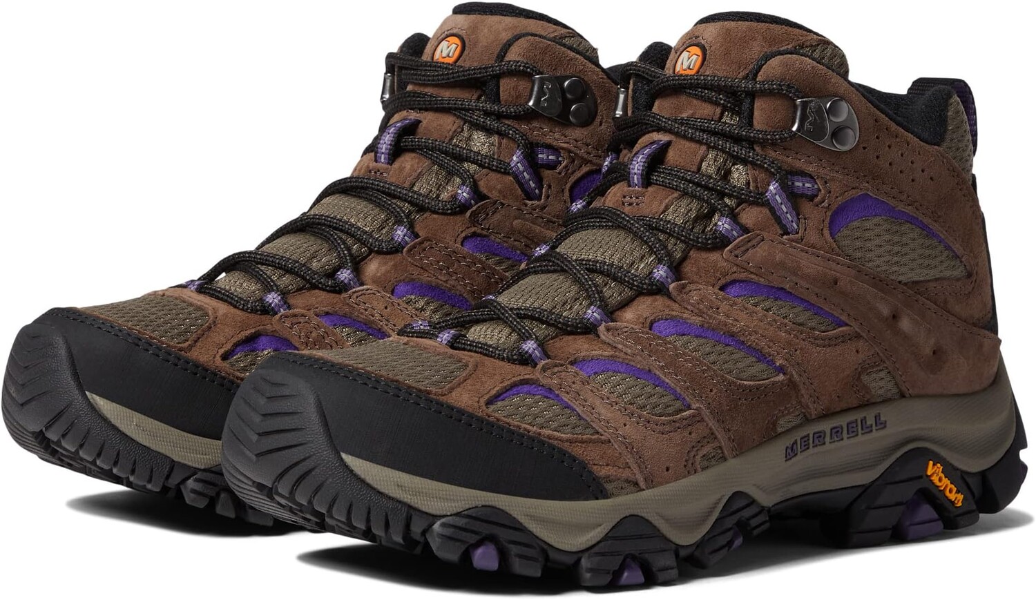 

Походная обувь Moab 3 Mid Merrell, цвет Bracken/Purple