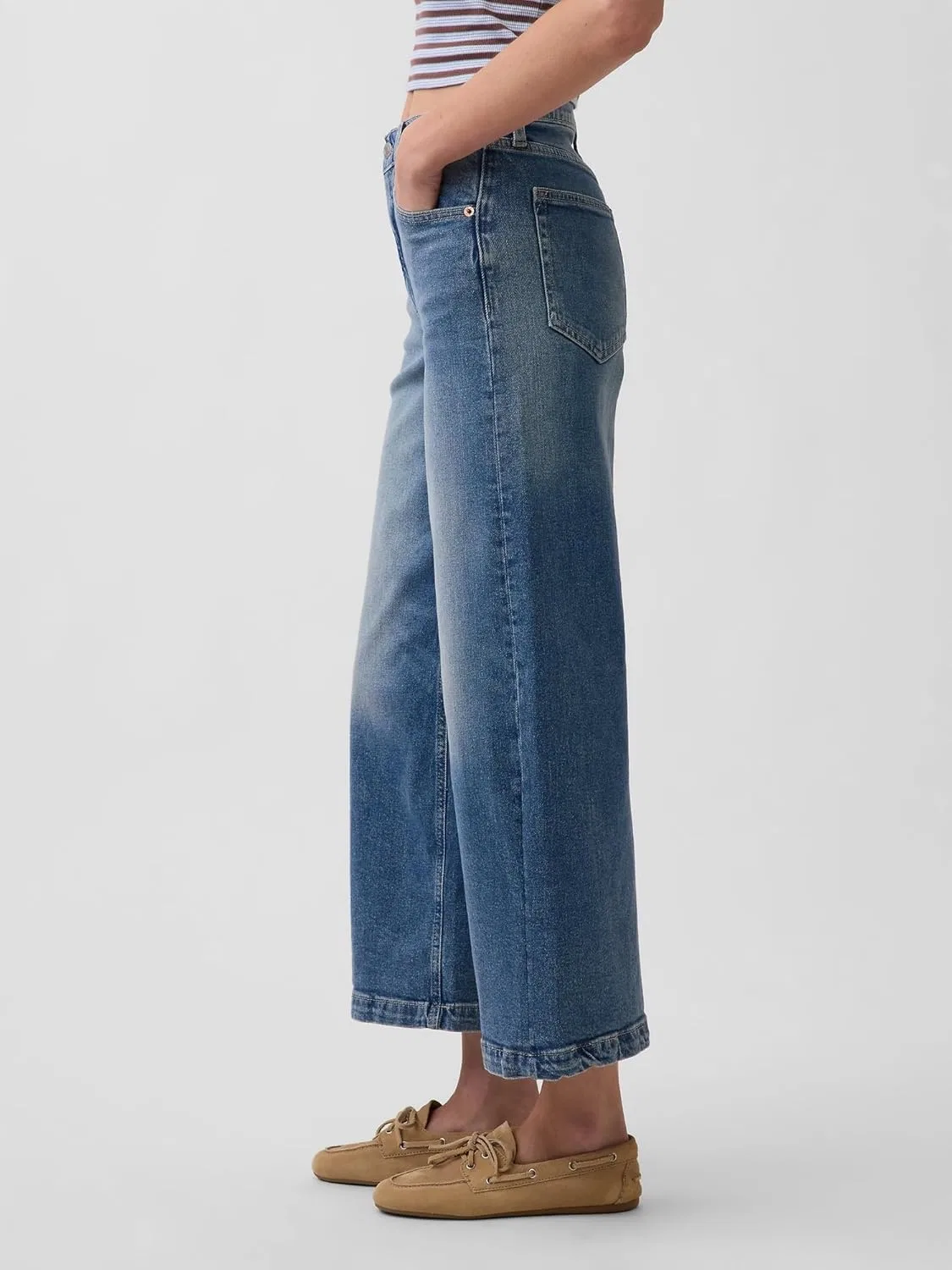 Джинсы Stride Ankle, GAP, Medium Indigo 15 II — фото 3