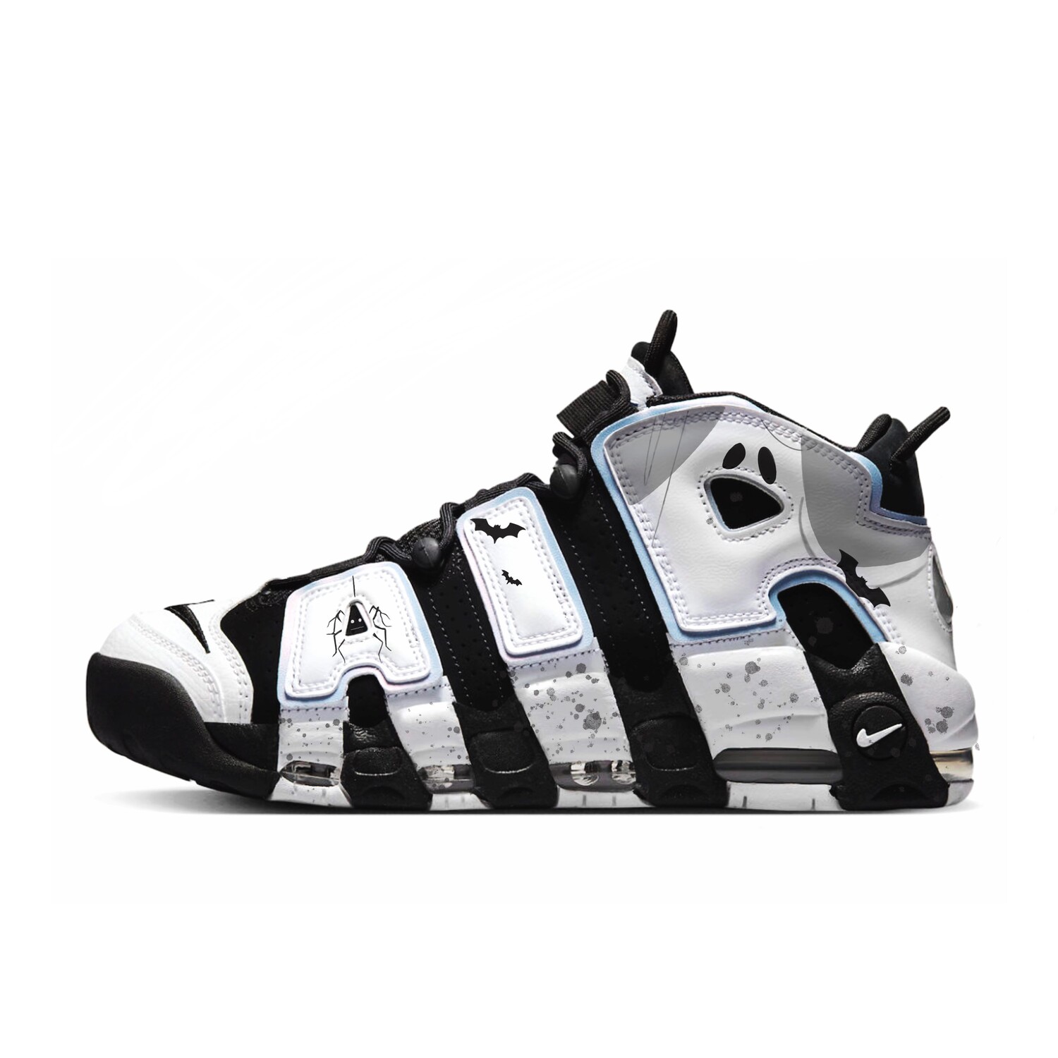 

Мужские баскетбольные кроссовки Air More Uptempo Vintage Mid-Top черного/белого цвета Nike, Черный, Мужские баскетбольные кроссовки Air More Uptempo Vintage Mid-Top черного/белого цвета Nike