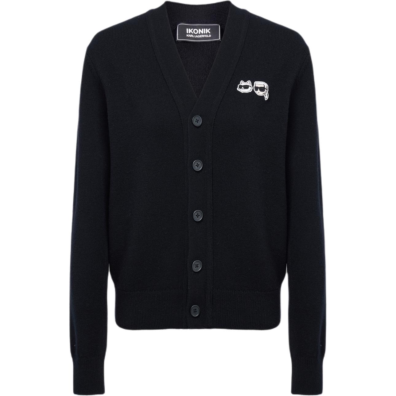 

Свитер KARL LAGERFELD Premium Luxury Party Date FW25 для женщин KARL LAGERFELD / Karl Lagerfeld Jeans, черный