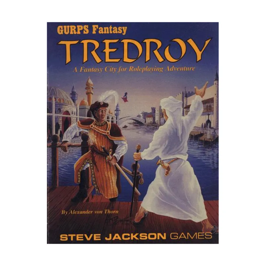 

Tredroy, GURPS (1st-3rd Edition) - Fantasy, мягкая обложка