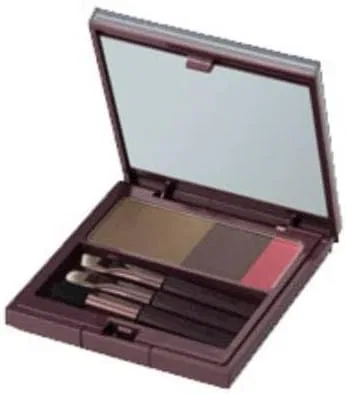Пудра для бровей Utowa Eyebrow Color Compact Maroon Brown