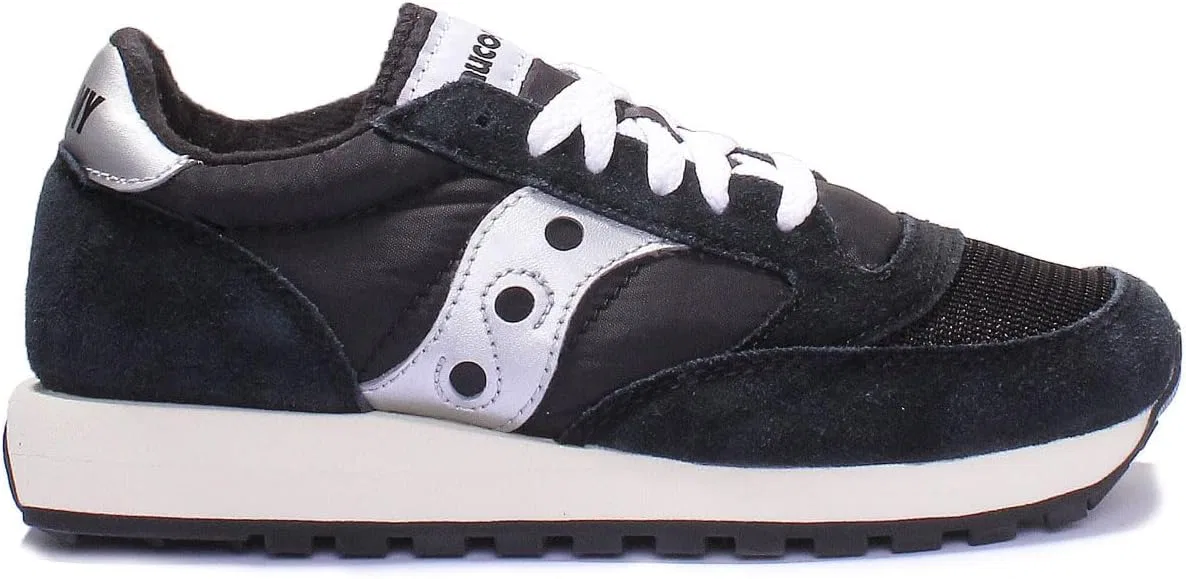 Мужские винтажные кроссовки Jazz Original Saucony, Black White — фото 2