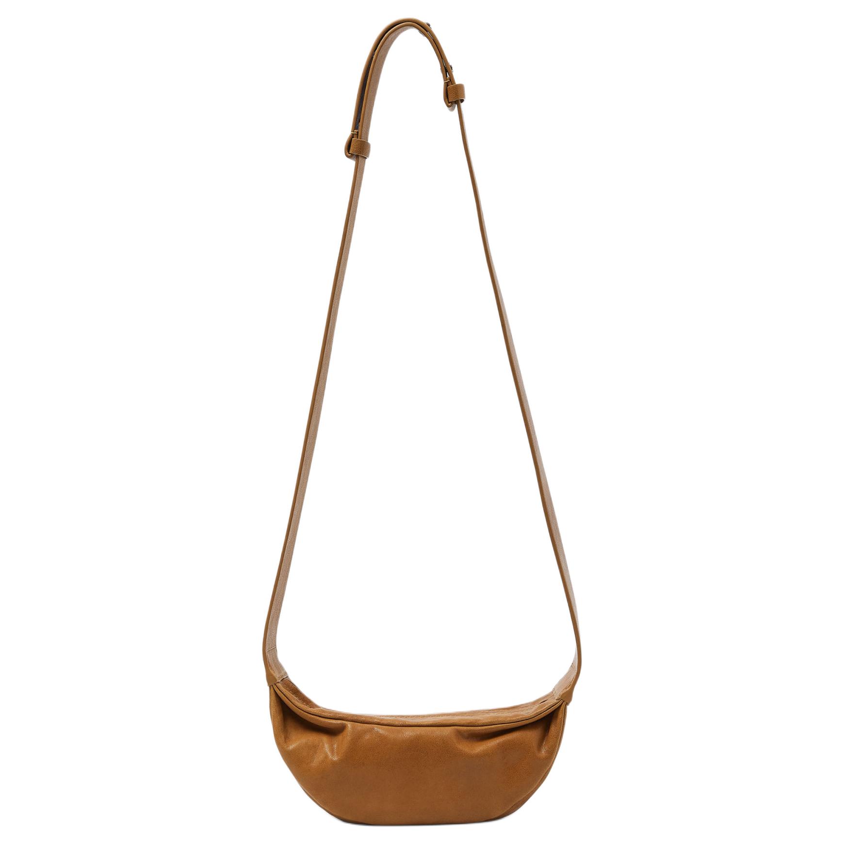 

Мини-сумка через плечо из овчины для женщин, цвет Tan COS, tan