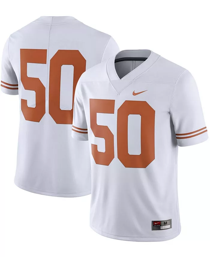 

Мужская белая альтернативная лимитированная футболка Texas Longhorns College Nike