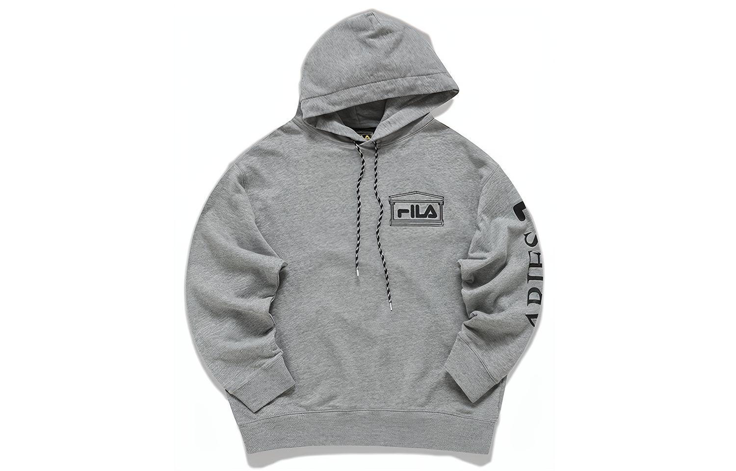

Толстовка FILA X ARIES Unisex Random Heather Gray FILA FUSION, серый