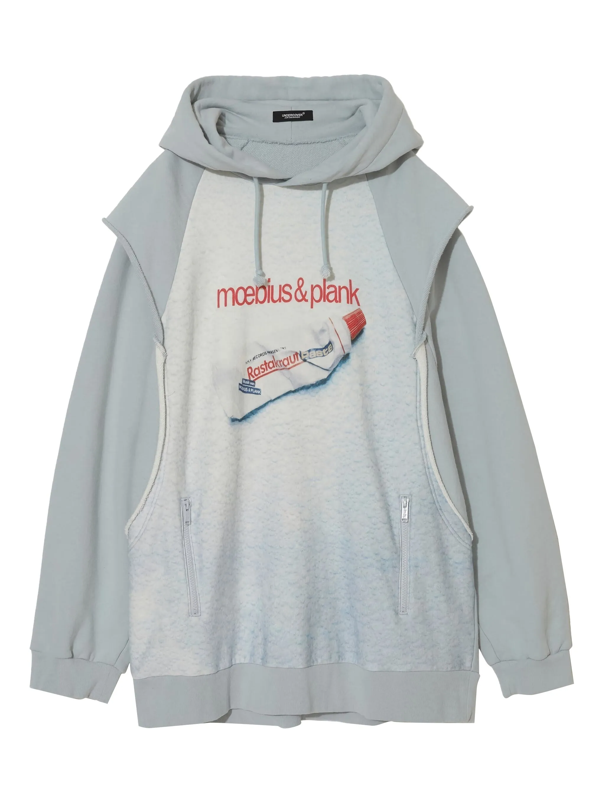 

Многослойное худи Undercover, синий