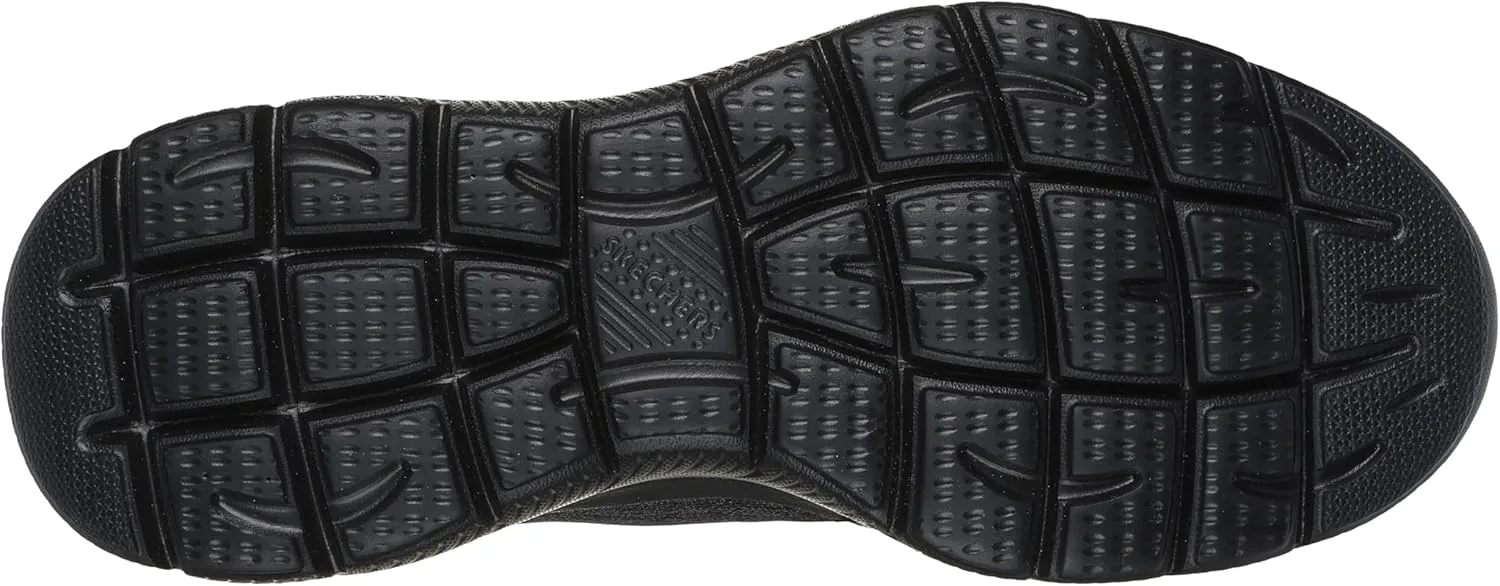 Мужские слипоны Skechers Summits Key Pace без застежек, черный — фото 4