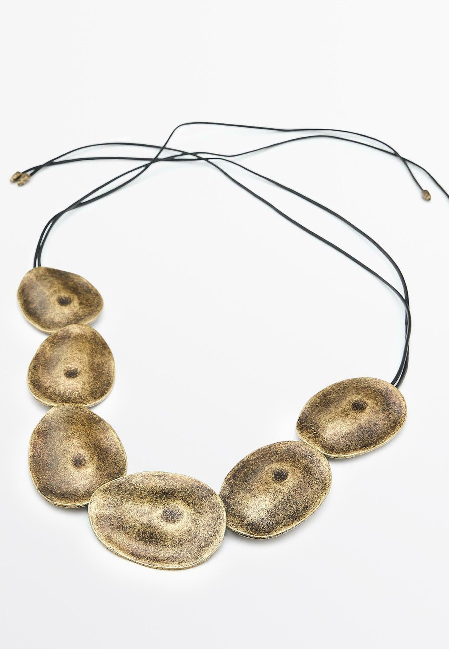 

Ремень Massimo Dutti ALMOND, Gold-Coloured