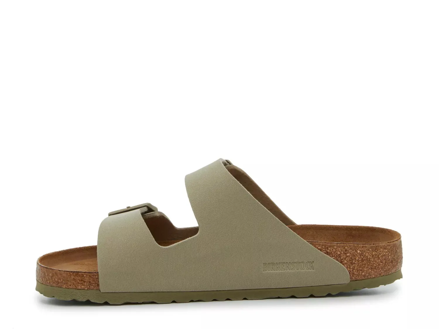 Сандалии Birkenstock Arizona Slide - мужские, армейский зеленый — фото 3