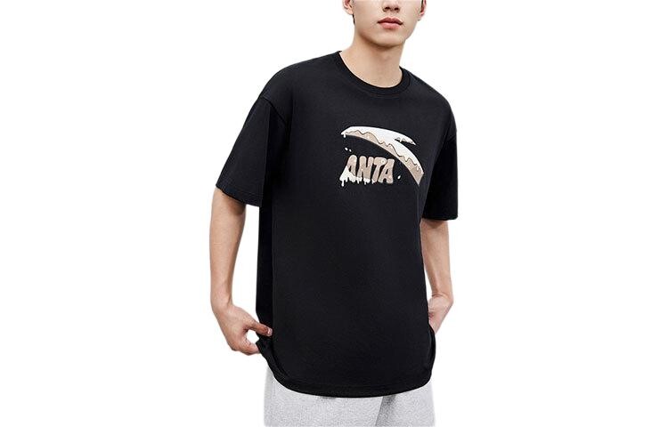 

Футболка унисекс черная Anta, черный
